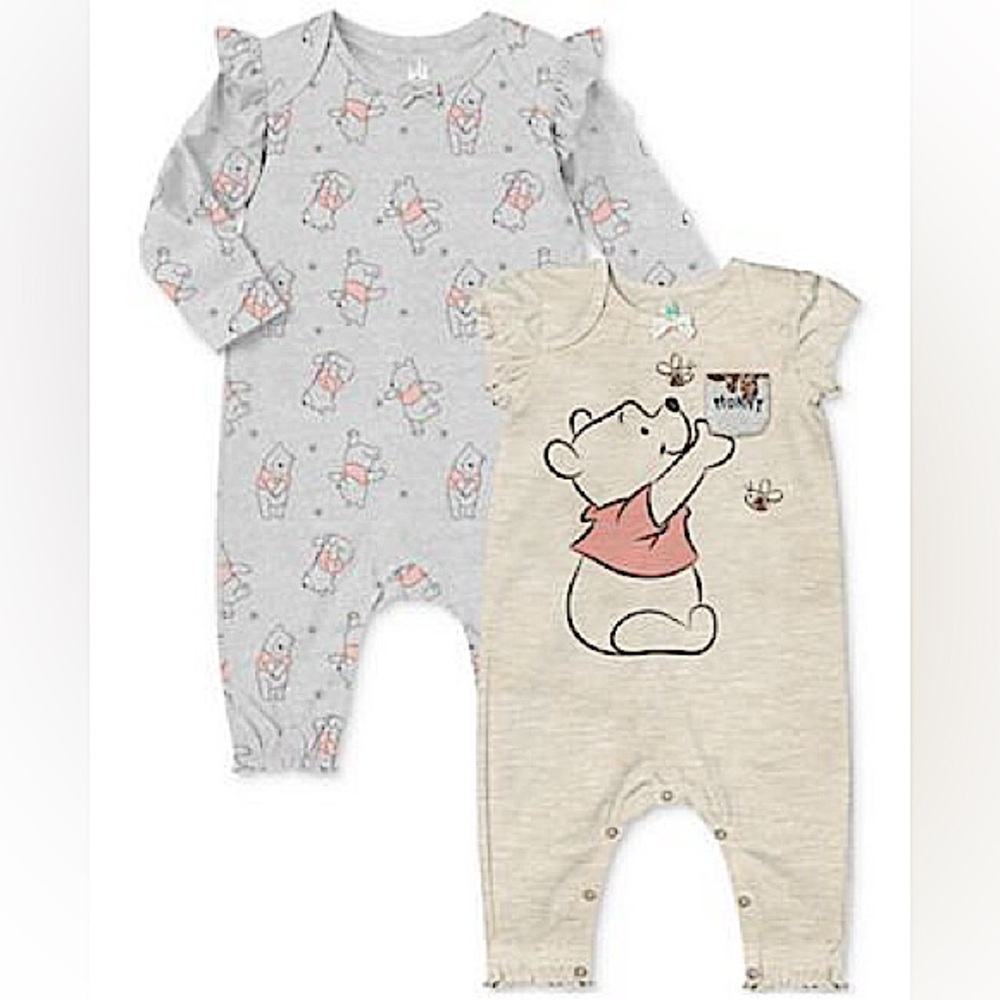 Winnie the Pooh Onesie Pajama Set - Picture 2 of 9